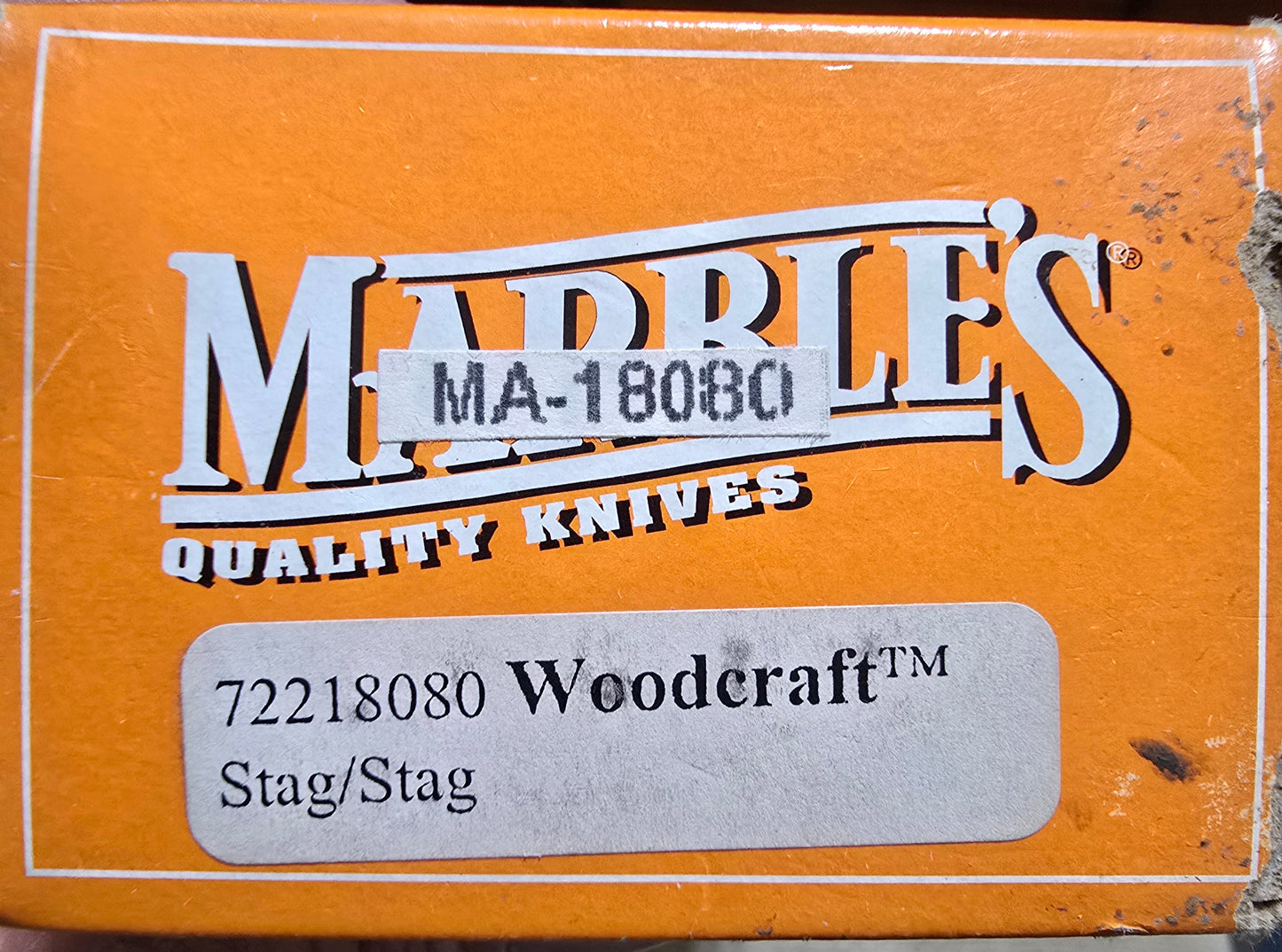 Marble's Woodcraft Knife