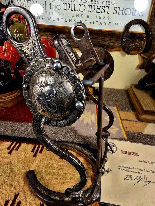 Vintage Silver Mounted "S" Shanked Bit