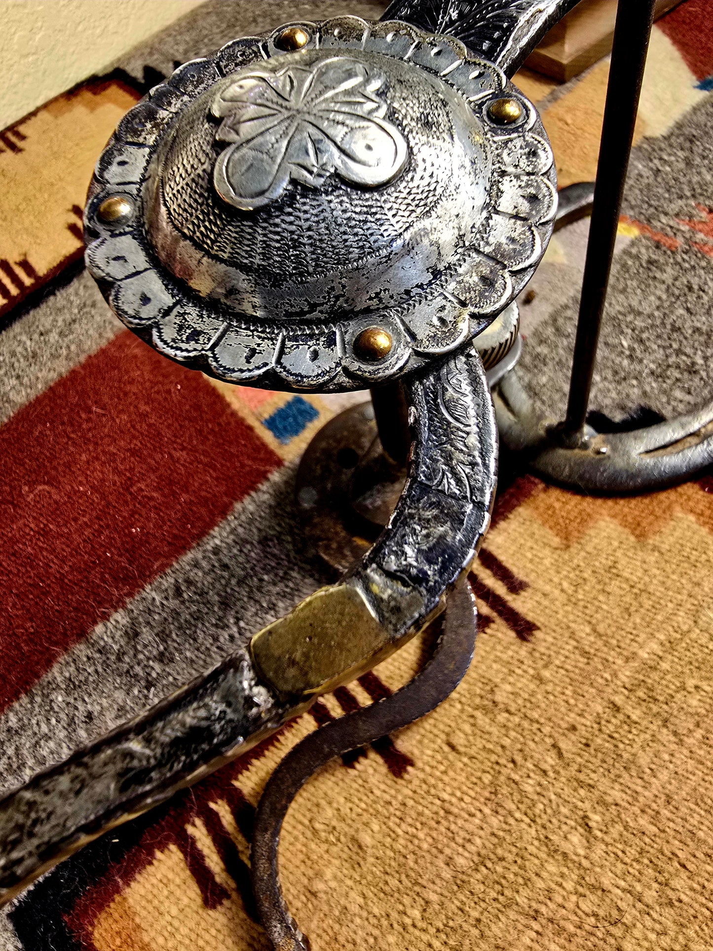 Vintage Silver Mounted "S" Shanked Bit